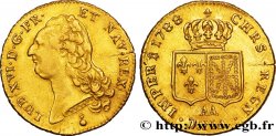 LOUIS XVI Double louis d’or aux écus accolés 1788 Metz