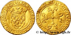 CHARLES VII LE VICTORIEUX Demi-écu d or à la couronne ou demi-écu neuf n.d. Paris