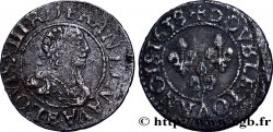 LOUIS XIII Double tournois, 16e type 1638 Tours