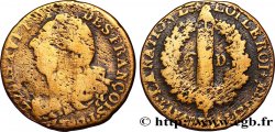 LOUIS XVI (MONARQUE CONSTITUTIONNEL) 6 deniers dit au faisceau , type FRANÇOIS 1792 Limoges
