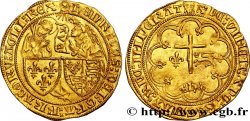 HENRY VI DE LANCASTRE - ROI DE FRANCE (1422-1453) - ROI D ANGLETERRE (1422-1461) et (1470-1471) Salut d or n.d. Dijon