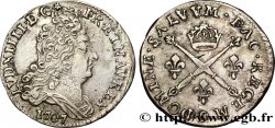 LOUIS XIV  THE SUN KING  10 sols aux insignes 1707 Rennes