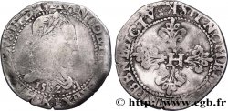 HENRY III Franc au col plat 1582 Bordeaux