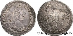 LOUIS XIV  THE SUN KING  Douzième d écu aux huit L, 2e type 1704 Lyon S/fSS