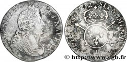 LOUIS XIV  THE SUN KING  Quart d écu aux insignes 1702 Rouen