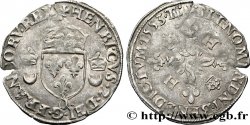 HENRI II Douzain aux croissants 1553 Lyon