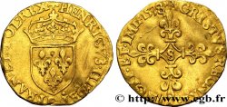 HENRI III Écu d or au soleil, 1er type 1578 Troyes