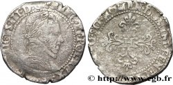 HENRI III Demi-franc au col plat n. d. Lyon