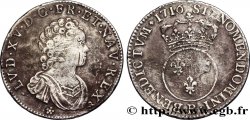 LOUIS XV DIT LE BIEN AIMÉ Quart d écu dit  vertugadin  1716 Rouen TB+