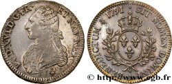 LOUIS XVI Écu aux branches d olivier 1791 Paris