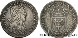 LOUIS XIII LE JUSTE Écu, buste drapé et cuirassé (2e buste de Jean Warin) 1642 Paris, Monnaie du Louvre