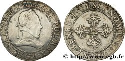 HENRI III Franc au col plat 1581 Poitiers