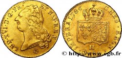 LOUIS XVI Double louis d’or aux écus accolés 1786 La Rochelle