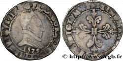 HENRI III Franc au col plat 1579 Bayonne