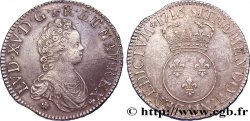 LOUIS XV DIT LE BIEN AIMÉ Écu dit “vertugadin” 1716 Paris
