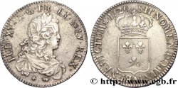 LOUIS XV  THE WELL-BELOVED  Écu de France 1720 Paris XF