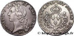LOUIS XV DIT LE BIEN AIMÉ Écu aux branches d’olivier, tête ceinte d’un bandeau 1768 Bayonne