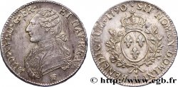 LOUIS XVI Écu aux branches d olivier 1790 Limoges AU