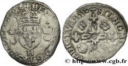 HENRI II Douzain aux croissants 1550 La Rochelle