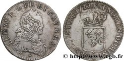 LOUIS XV DIT LE BIEN AIMÉ Écu de France 1722 Caen