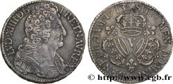 LOUIS XIV LE GRAND OU LE ROI SOLEIL Demi-écu aux trois couronnes 1713 Troyes