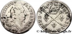 LOUIS XIV LE GRAND OU LE ROI SOLEIL 10 sols aux insignes 1703 Paris
