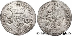 HENRI II Douzain aux croissants 1550 Rennes