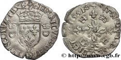 HENRI II Douzain aux croissants 1551 Romans