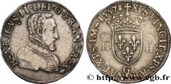 HENRY II Teston à la tête nue, 1er type 1557 Poitiers AU