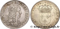 LOUIS XIII  Demi-écu, buste drapé (1er buste de Jean Warin) 1642 Paris, Monnaie de Matignon AU