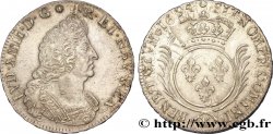 LOUIS XIV  THE SUN KING  Écu aux palmes 1694 Amiens AU/AU