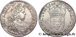 LOUIS XIV  THE SUN KING  Écu, portrait à la mèche courte 1645 Paris, Monnaie du Louvre AU