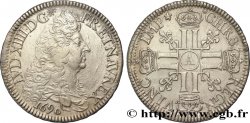 LOUIS XIV LE GRAND OU LE ROI SOLEIL Écu aux huit L, 1er type 1690 Paris TTB+/SUP