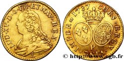 LOUIS XV DIT LE BIEN AIMÉ Louis d or aux écus ovales, buste habillé 1737 Dijon TB+