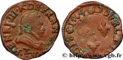 HENRI III Double tournois 1584 Nantes