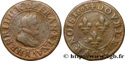 HENRI IV LE GRAND Double tournois, 1er type de Paris (légende française) 1603 Paris, Moulin des Étuves