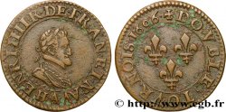 HENRI IV LE GRAND Double tournois 1606 Paris, Moulin des Étuves