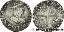 FRANÇOIS IER LE RESTAURATEUR DES LETTRES Teston du Dauphiné, 2e type n.d. Romans
