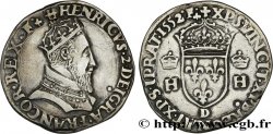 HENRI II Teston à la tête couronnée 1552 Lyon