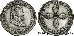 HENRI IV LE GRAND Demi-franc, type de Montpellier 1602 Montpellier