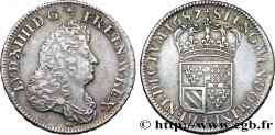LOUIS XIV  THE SUN KING  Demi-écu de Flandre 1687 Lille EBC