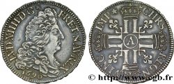 LOUIS XIV  THE SUN KING  Demi-écu aux huit L, 1er type 1690 Paris EBC
