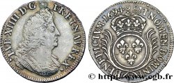 LOUIS XIV THE SUN KING Demi-écu dit “aux palmes” 1694 La Rochelle