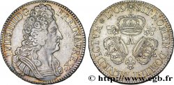 LOUIS XIV  THE SUN KING  Écu aux trois couronnes 1709 Paris MBC+/EBC