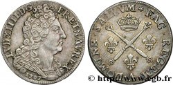 LOUIS XIV LE GRAND OU LE ROI SOLEIL 20 sols aux insignes 1707 Paris