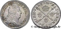 LOUIS XIV  THE SUN KING  10 sols aux insignes 1706 Paris EBC