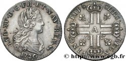 LOUIS XV THE BELOVED Louis d’argent à la croix aux huit L couronnées 1720 Paris AU