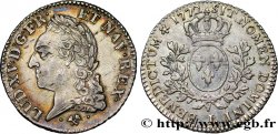 LOUIS XV DIT LE BIEN AIMÉ Cinquième d écu aux branches d’olivier, buste lauré 1772 Bayonne TTB+