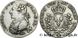 LOUIS XVI Cinquième d écu aux branches d olivier 1776 Montpellier