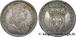 LOUIS XIV  THE SUN KING  Écu, portrait à la cravate courte 1679 Paris AU